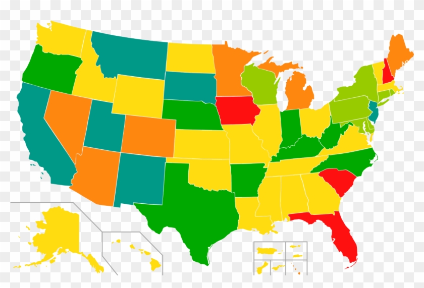 Gop Primaries 2012 Calendar - Most Liberal States Clipart (#5361724 ...