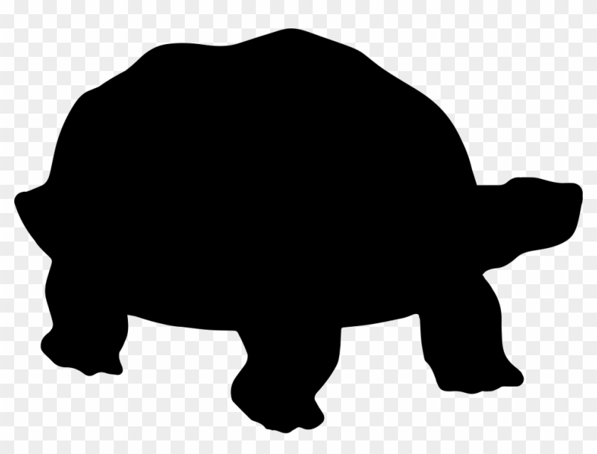 Silhouette Png Icon - Transparent Turtle Silhouette Clip Art
