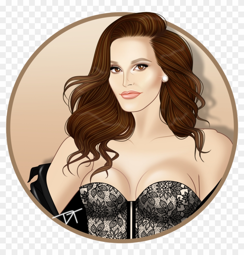 The Beautiful And Very Strong Caitlyn Jenner - Brassiere Clipart