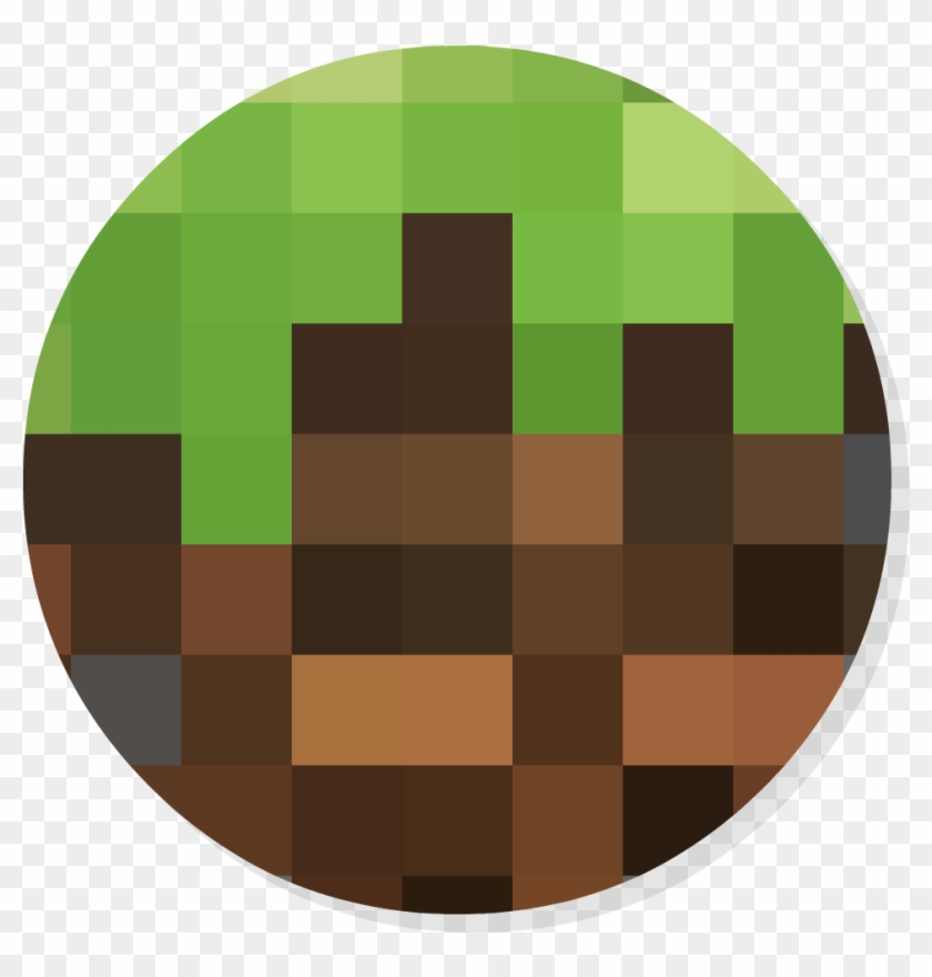 Aoru Minecraft Logo Png Circle Clipart 542230 Pikpng