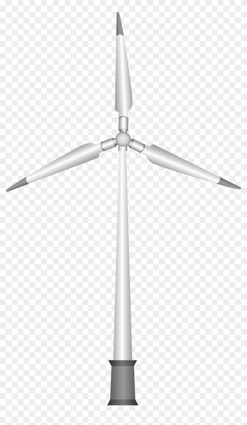 Wind Turbine Png Clipart - Clip Art Transparent Png