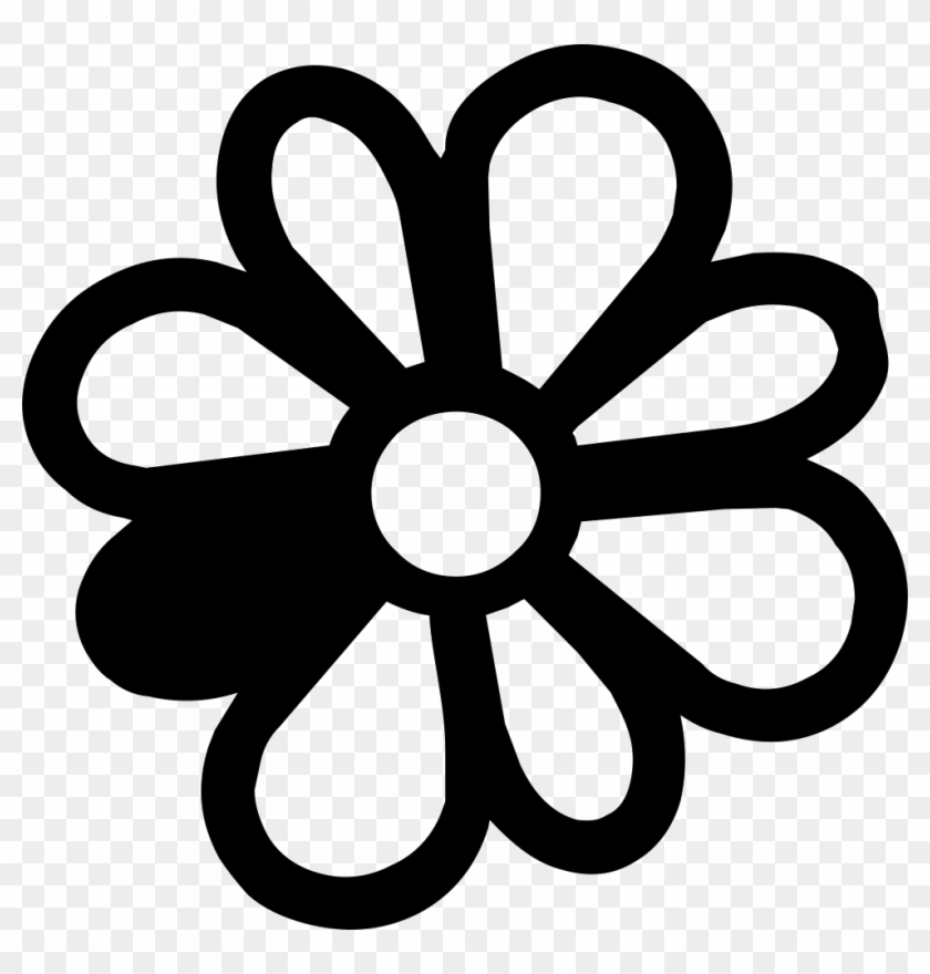 Icq Flower Logo Comments - Icq Icon Clipart (#5441858) - PikPng