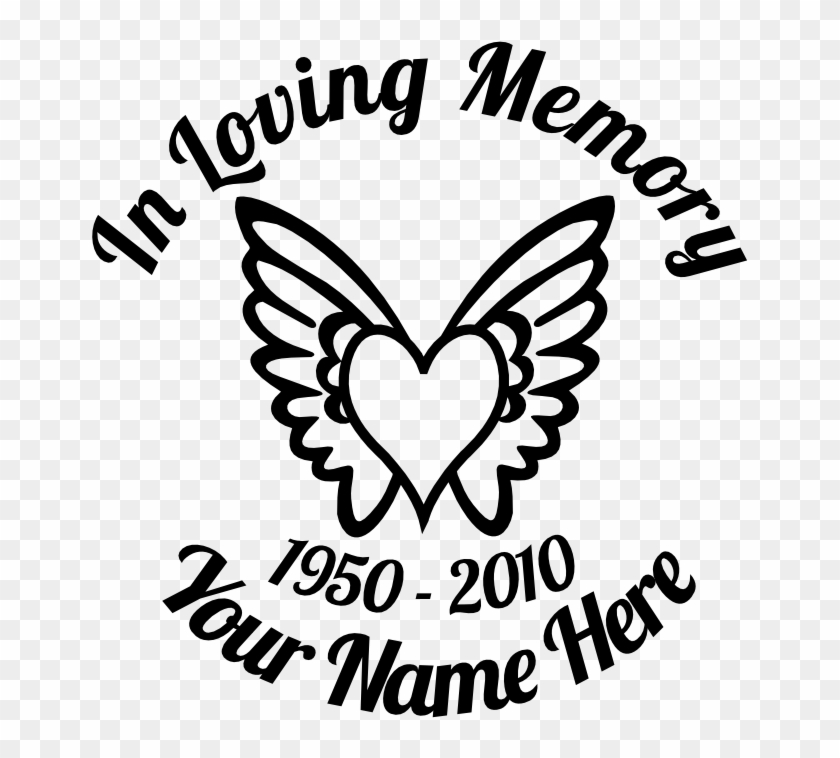 Free In Loving Memory Decal Templates Templates Printable Download