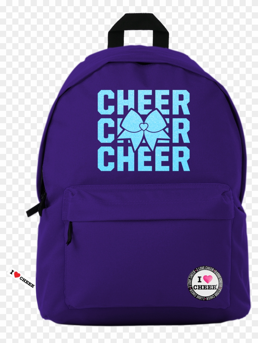 purple cheer backpack