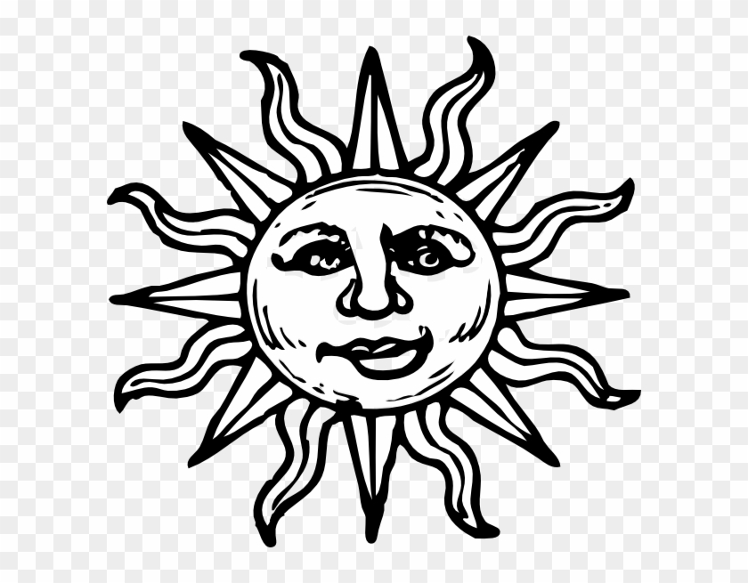 Download Drawing Sun Black And White Clipart Png Download - Pikpng