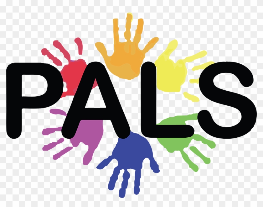 Pals-logo - Colorful Hands Clipart