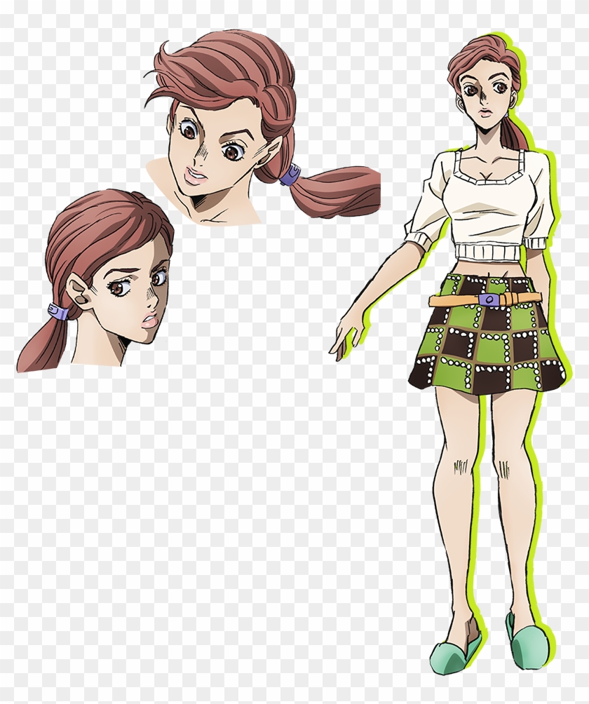 Shinobu Kawajiri Keyart Jojo Bizarre Adventure Shinobu Clipart Pikpng