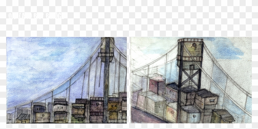 Oakland Bay Bridge Clipart