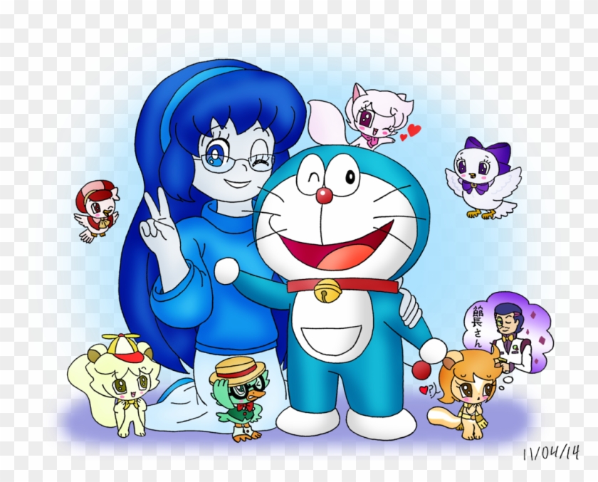 Doraemon Transparent Small - Mini Doraemon Clipart