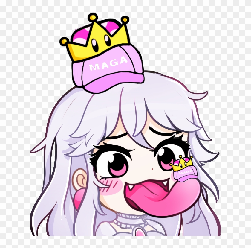 672x751, Boo Maga ) - Ohayou Bowsette Clipart