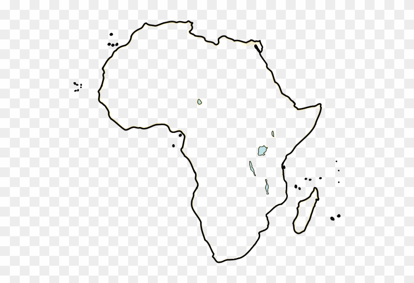 Be - Blank Map Africa Lakes Clipart (#5701722) - PikPng