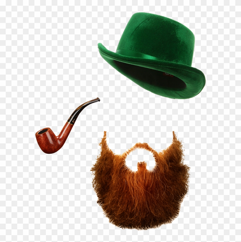 Stpatricksday Leprechaun Beard Costume Ftestickers Cowboy Hat Clipart 5759514 Pikpng - steampunk cowboy roblox