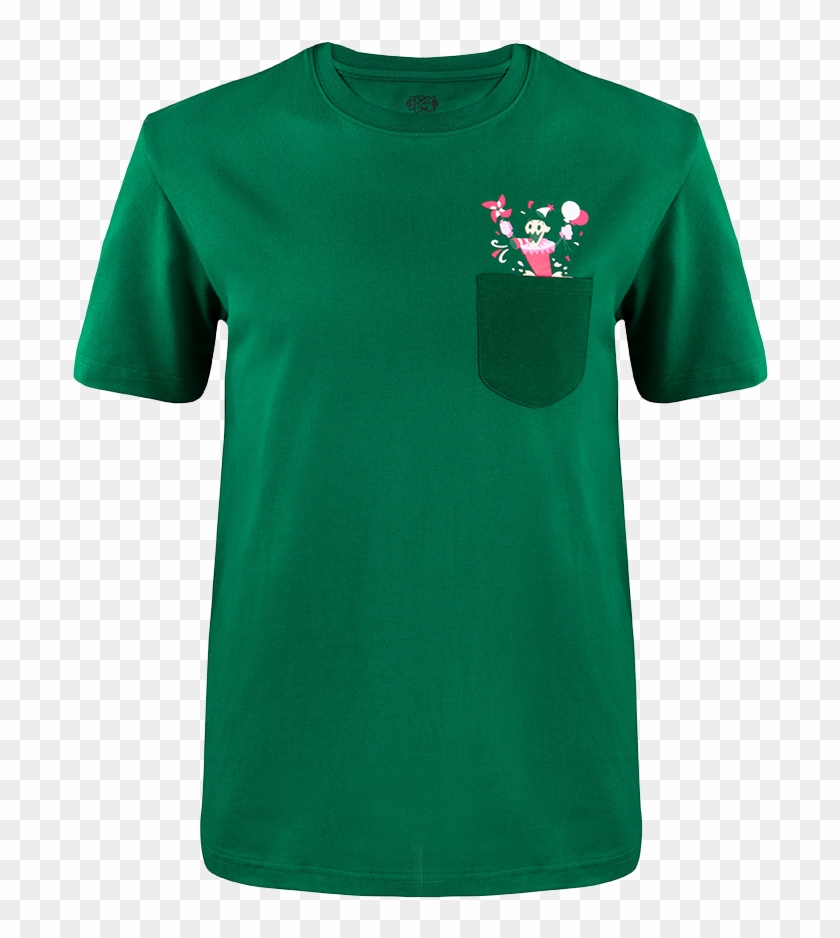 Fiddlesticks Pocket Tee - Active Shirt Clipart (#5773097) - PikPng