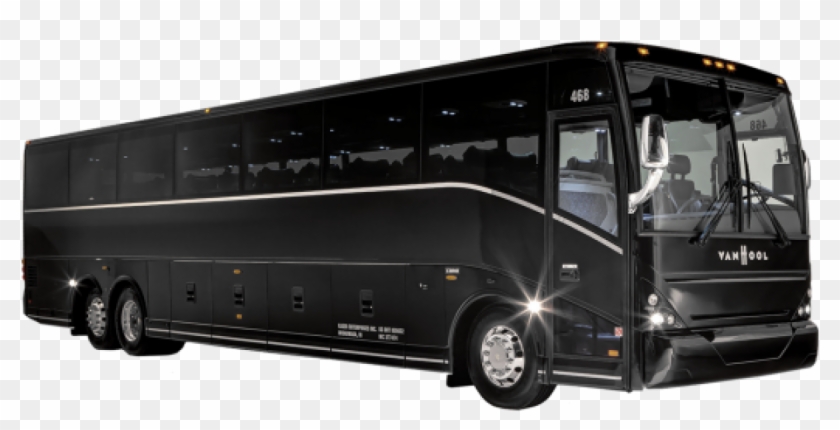 50 Passenger Deluxe Coach Black Bus Clipart Pikpng