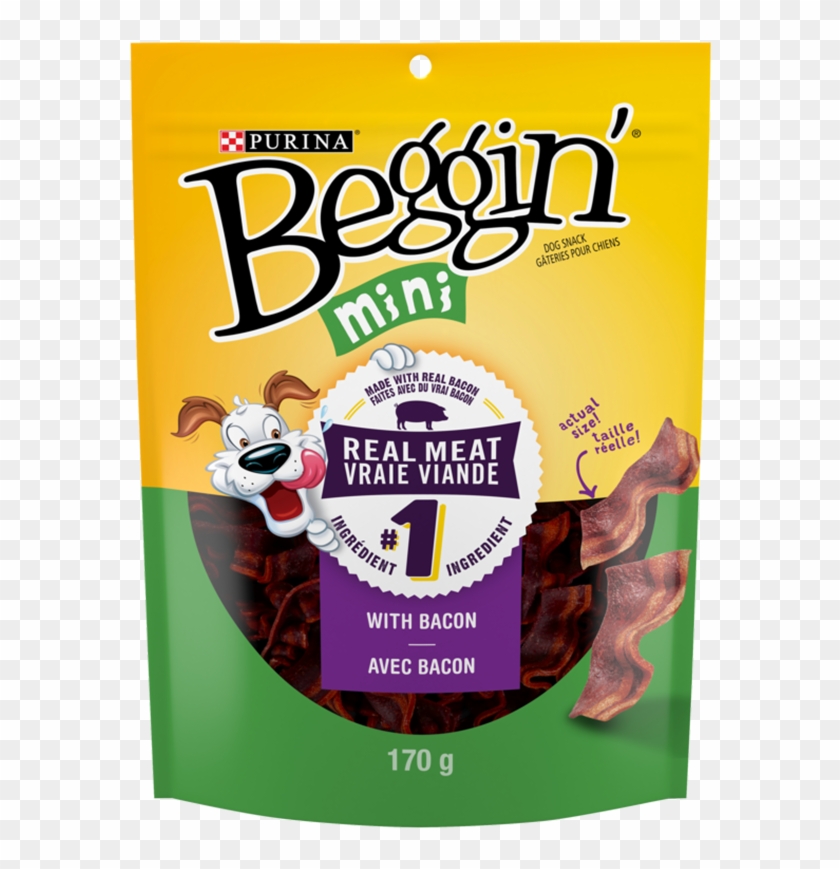Beggin Dog Treat Mini Bacon - Poster Clipart #5788477