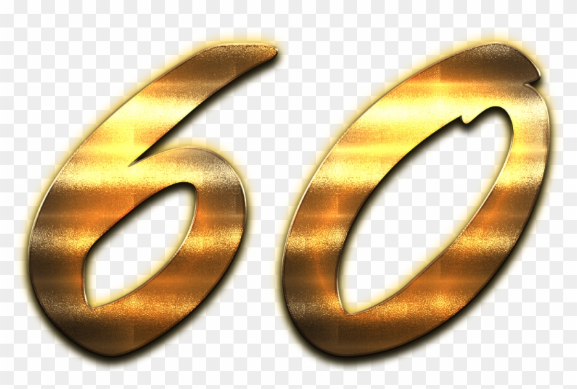 Download 60 Number Golden Png - Transparent Gold 60 Png Clipart Png ...