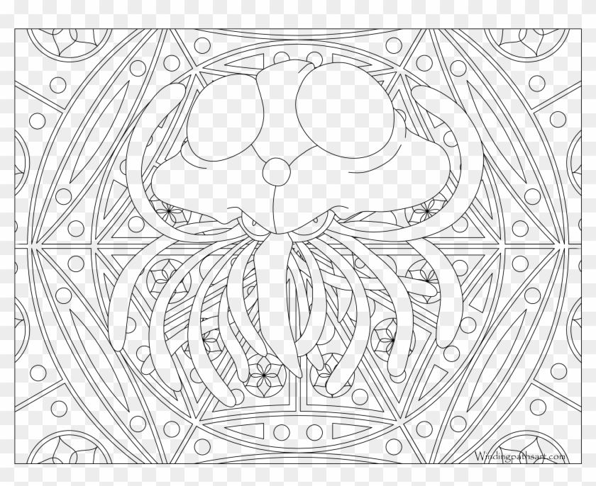 tentacruel coloring page high quality pokemon