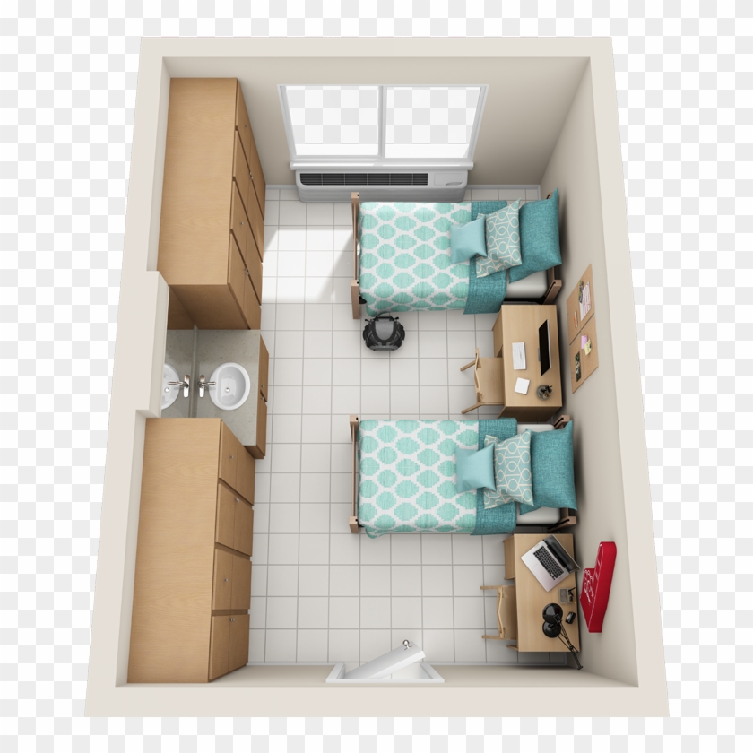 Mcgregor Floorplan - Eku Walters Hall Clipart (#5798318) - PikPng