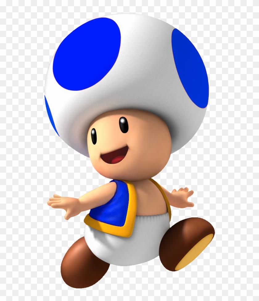 Blue Toad Png Toad Mario Clipart 5816674 Pikpng