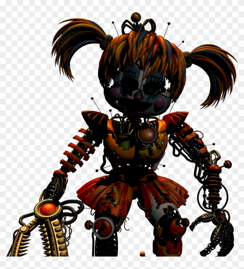 Scrap Baby Fnaf Fixed Scrap Baby Clipart Pikpng