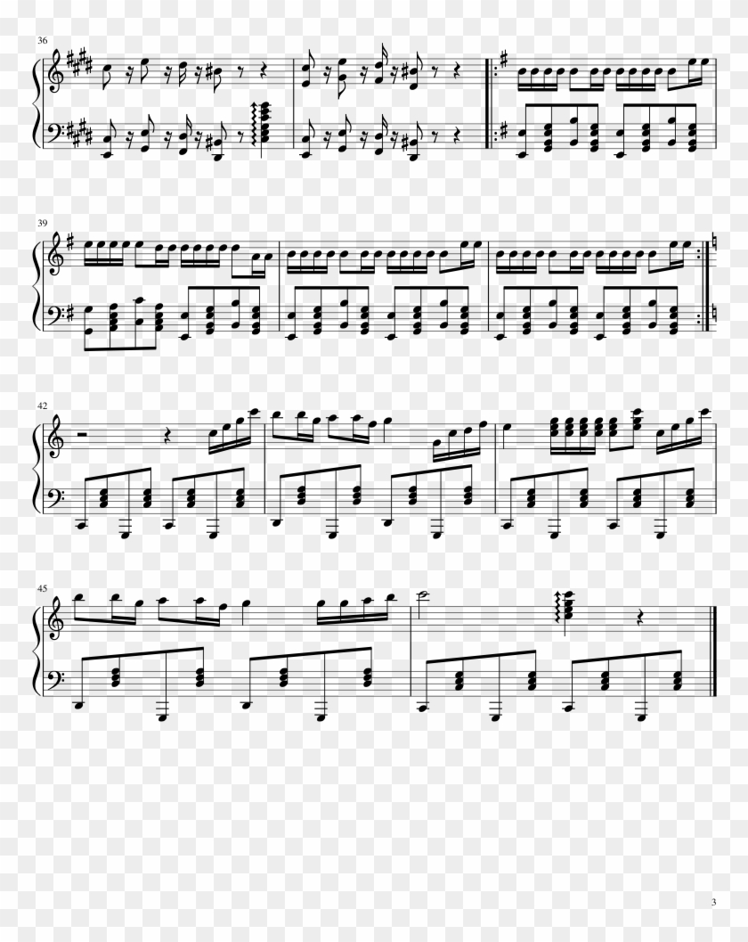 Meme Medley Sheet Music 3 Of 3 Pages Meme Piano Sheet Music Hd