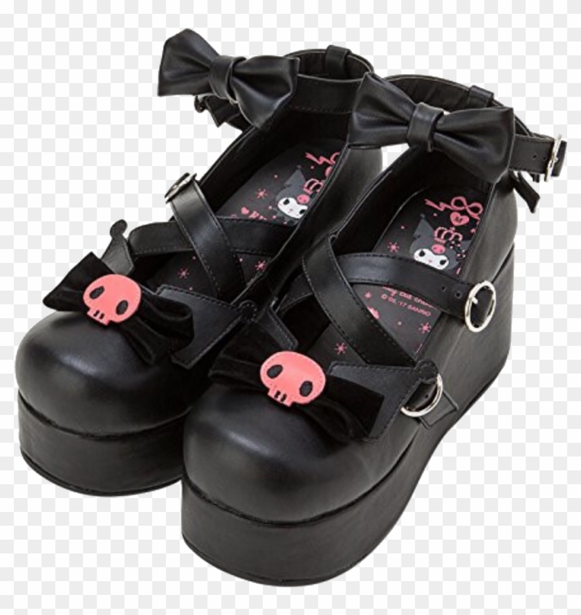 Kuromi Platform Shoes 🎀 - Kuromi Merch Clipart