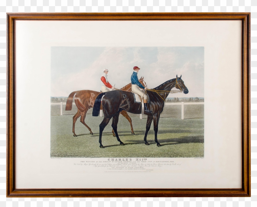 Charles Hunt Race Horse Engraving On Chairish - Horse Clipart (#5871071 ...
