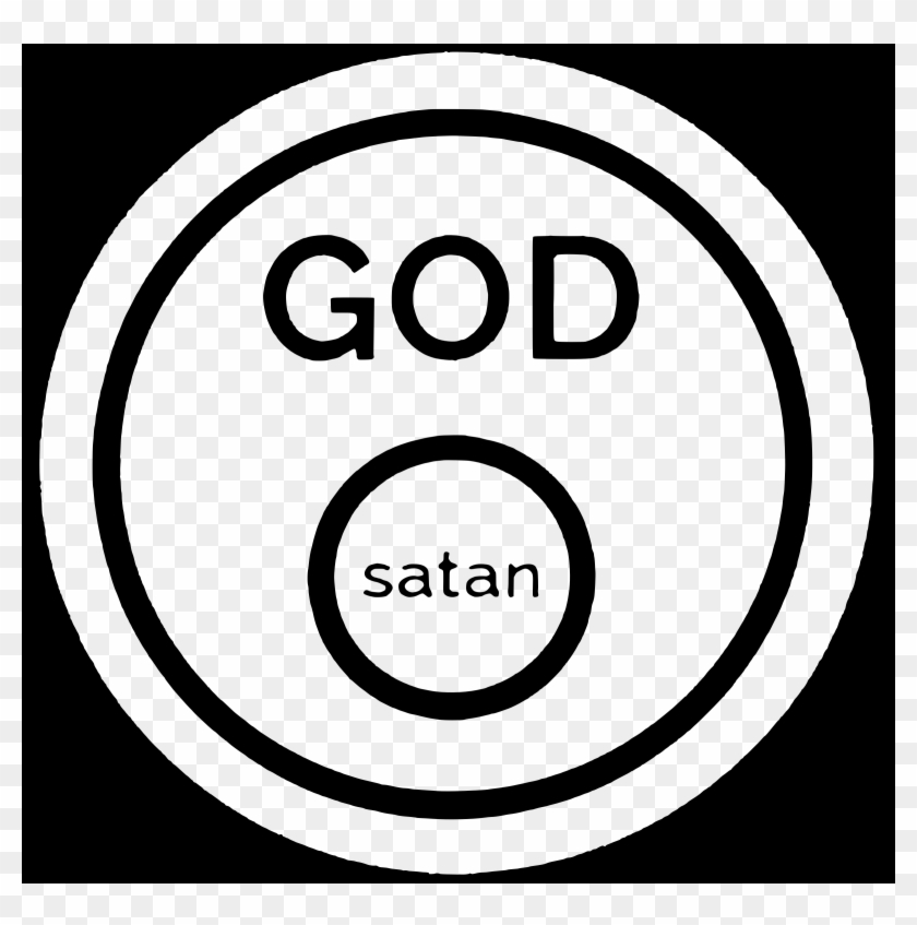 This Free Icons Png Design Of God Vs Satan Clipart