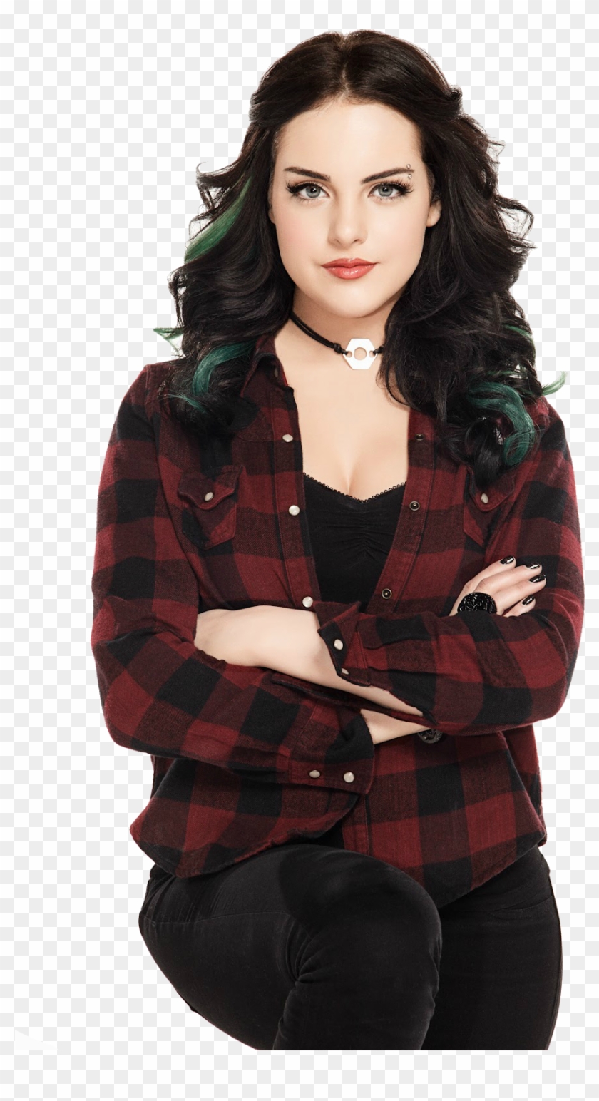 Elizabeth Gillies, Victorious, Jade West, Tartan, Plaid - Elizabeth Gillies Victorious Clipart