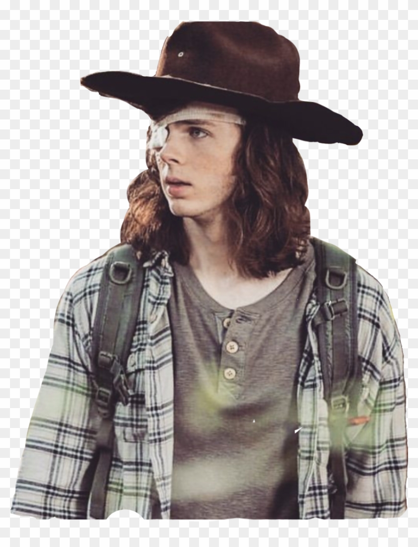 Carlgrimes Sticker - Carl Grimes Clipart (#5943279) - Pikpng