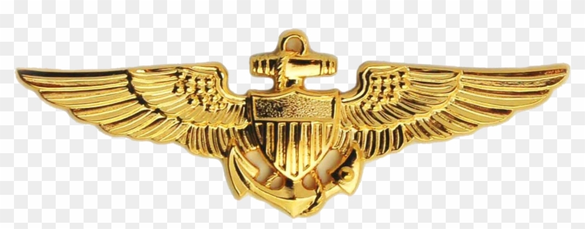 Naval Aviator Badge - Naval Aviator Wings Clipart (#5951310) - PikPng