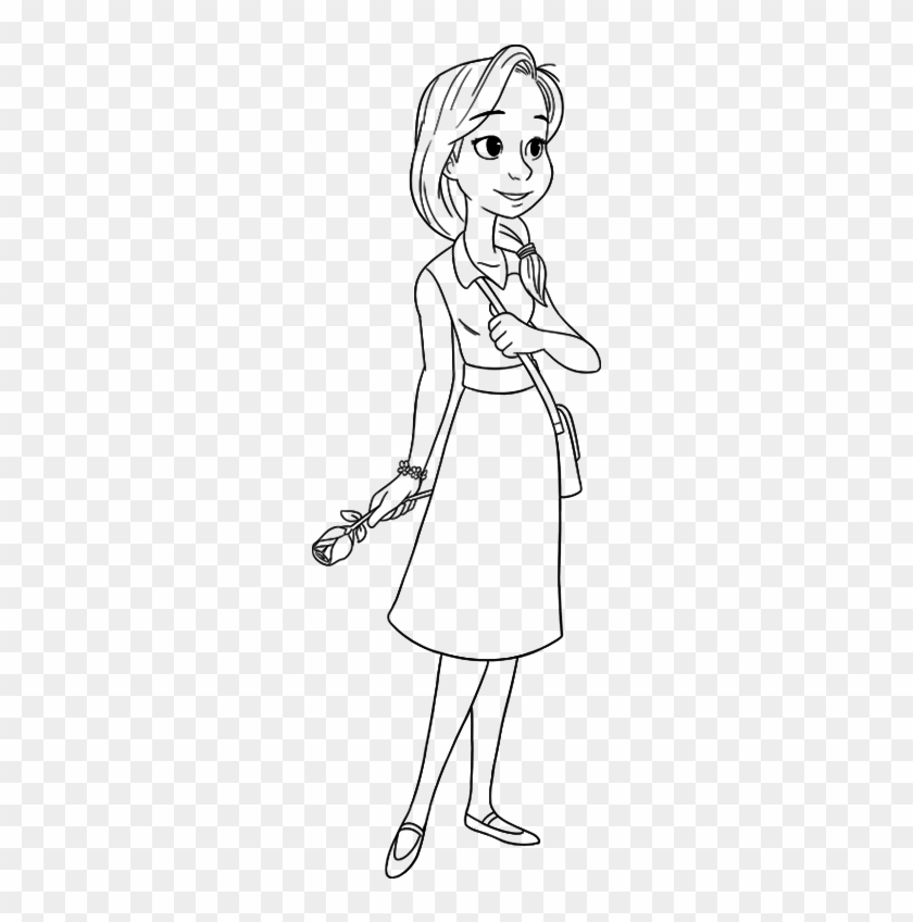 Prime Media Studios 2d Character Creation Lineart Laina - Line Art ...