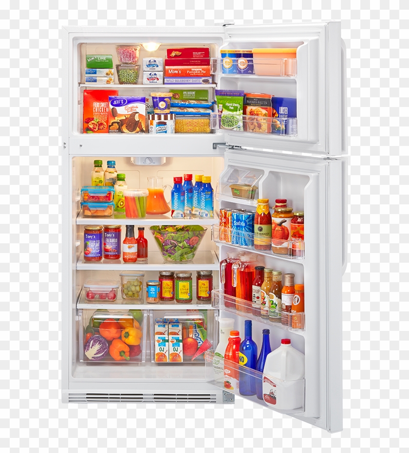 Top Mount Refrigerator - Refrigerator Clipart
