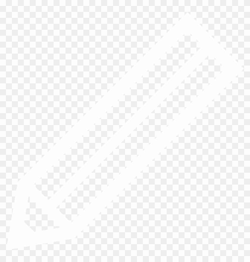 Download White Pencil - Pen Icon White Png Clipart Png Download - PikPng