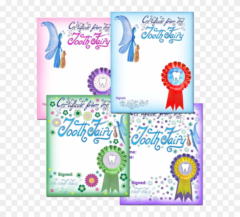 Free Printable Blank Tooth Fairy Certificate Templates - Tooth Fairy Certificate First Tooth Clipart