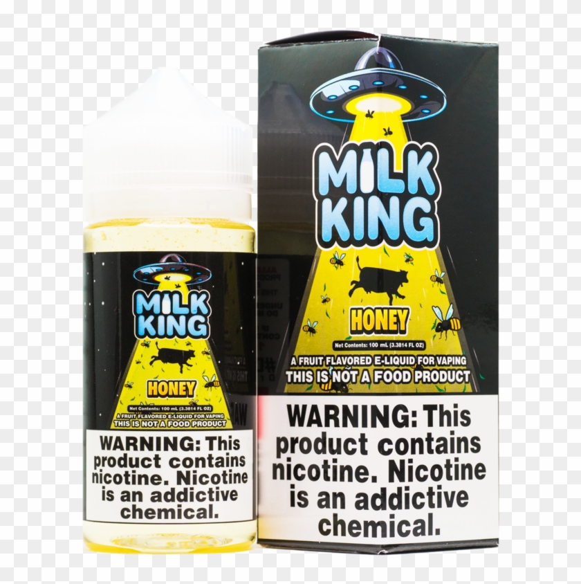 Milk King Honey - Bee Clipart