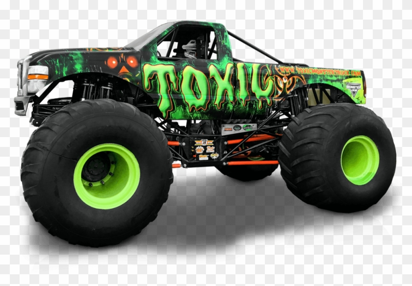 Download Toxic Monster Truck Monster Truck Clipart 634647 Pikpng