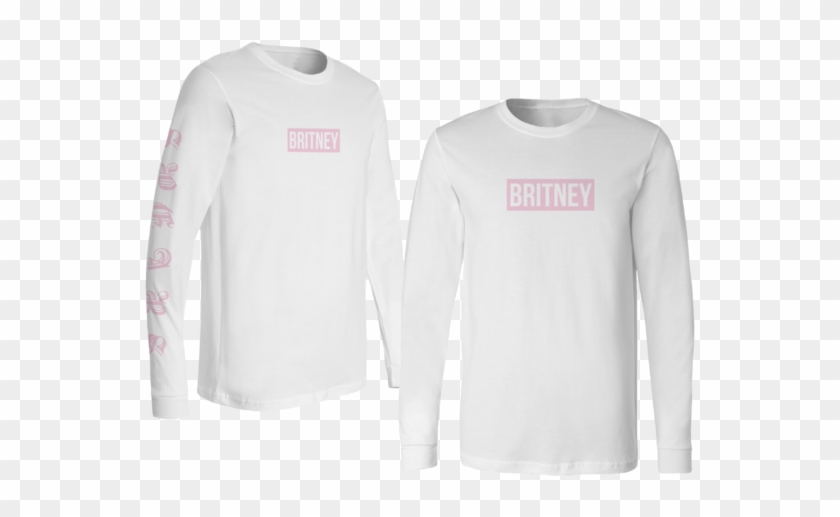 Britney / Spears - Long-sleeved T-shirt Clipart (#696450) - PikPng