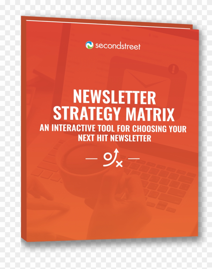 Email Strategy Matrix 3d Cover - Flyer Clipart