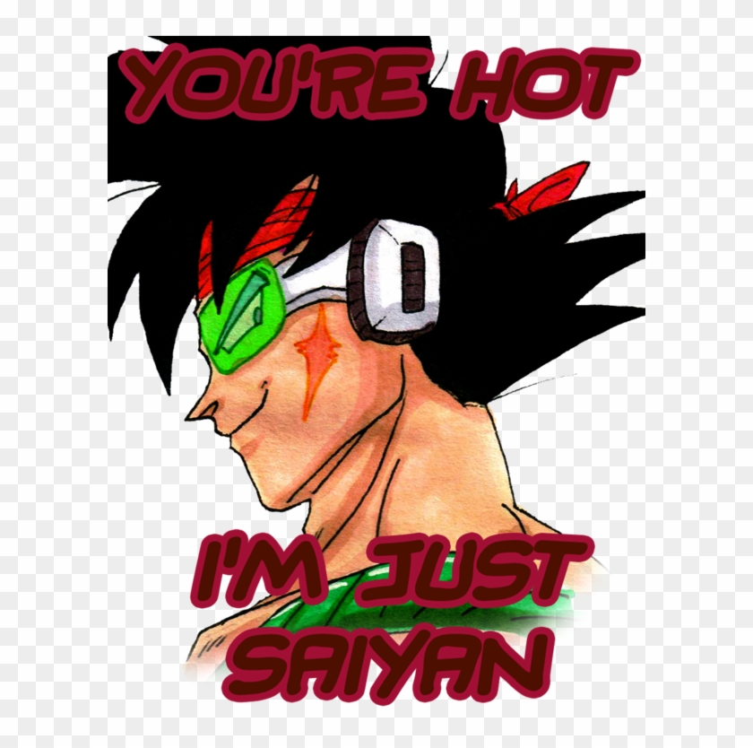 Bardock 爱人壁纸with 日本动漫entitled Bardock Thinks Your Hot - Poster Clipart
