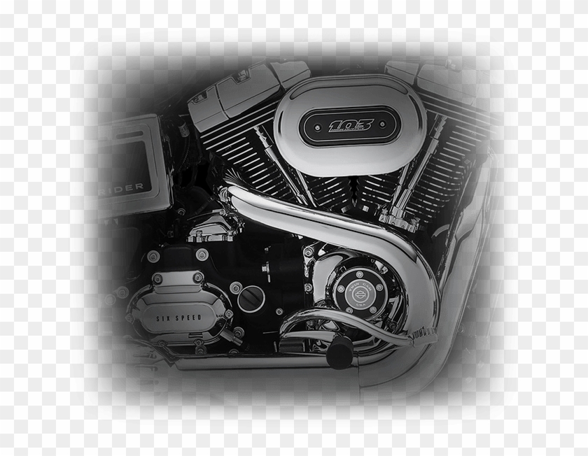 Download Pure Harley-davidson Styling - Engine Clipart Png Download 