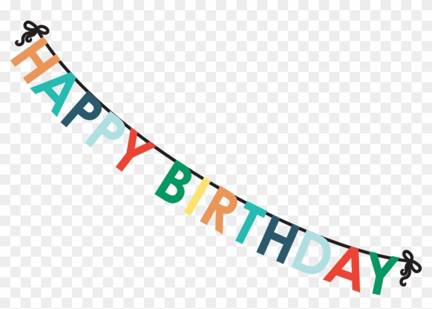 Download Happy Birthday Banner Clipart 799764 Pikpng