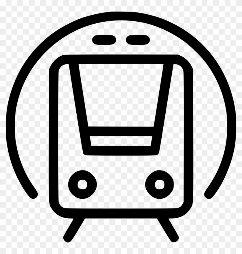 Png File Svg - Line Icon Train Png Clipart