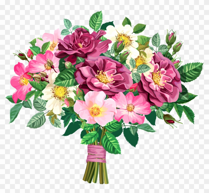 Blisse Design Studio Bouquet Of Flowers Clipart Png Transparent Png 826384 Pikpng