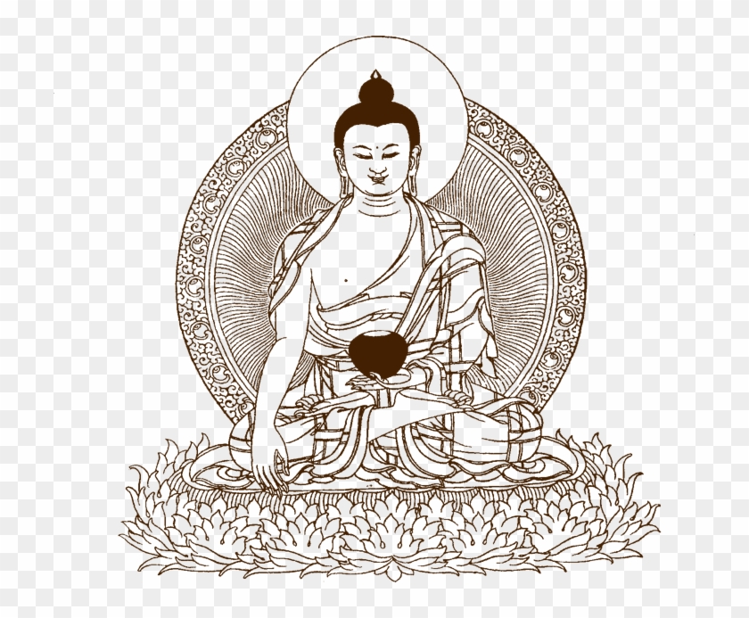 Lord Buddha's Teaching On Meditation Is Very Popular - Theravada Buddhism Transparent Clipart
