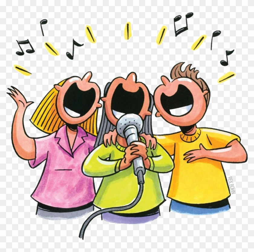 It Is Happening - Singing Clipart - Png Download