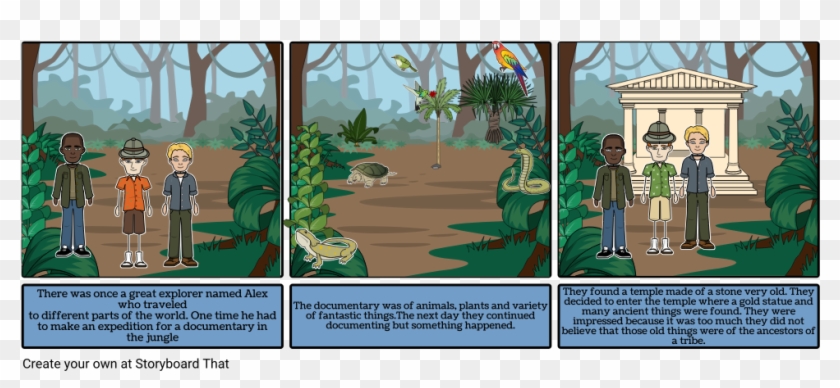 Jungle Cartoon Clipart Pikpng