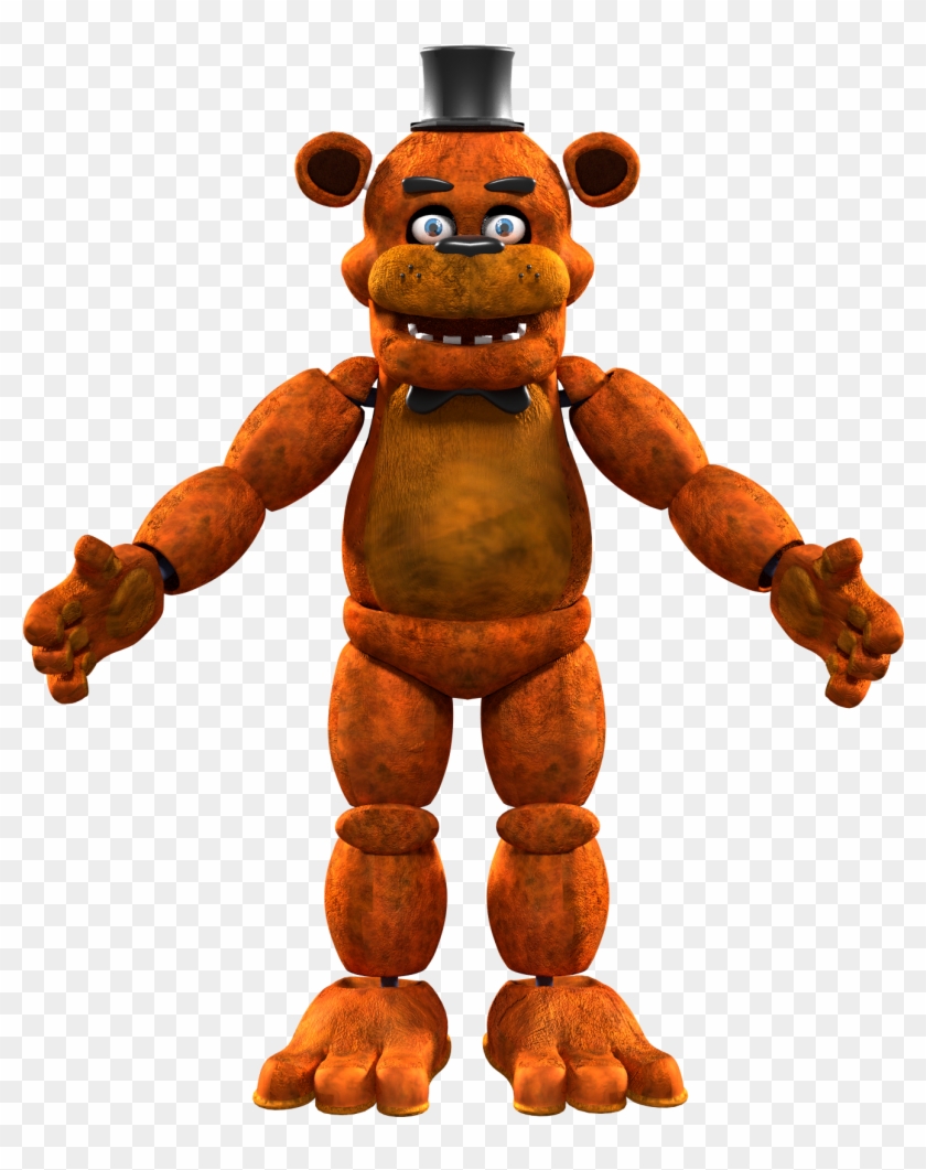 Download Modelfreddy Fazbear Model 1 Version 4 - Body With Brain ...