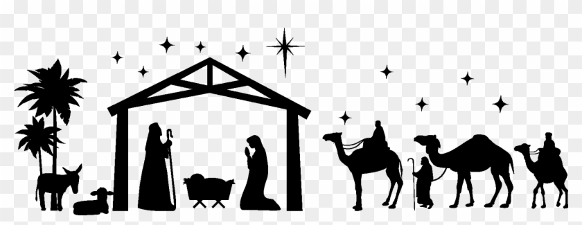 Download Download High Resolution Nativity - Silhouette Nativity ...