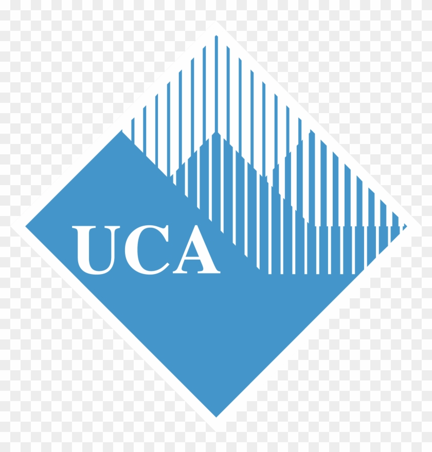 Logo Uca Rhombus Blue White Frame - University Of Central Asia Logo Clipart